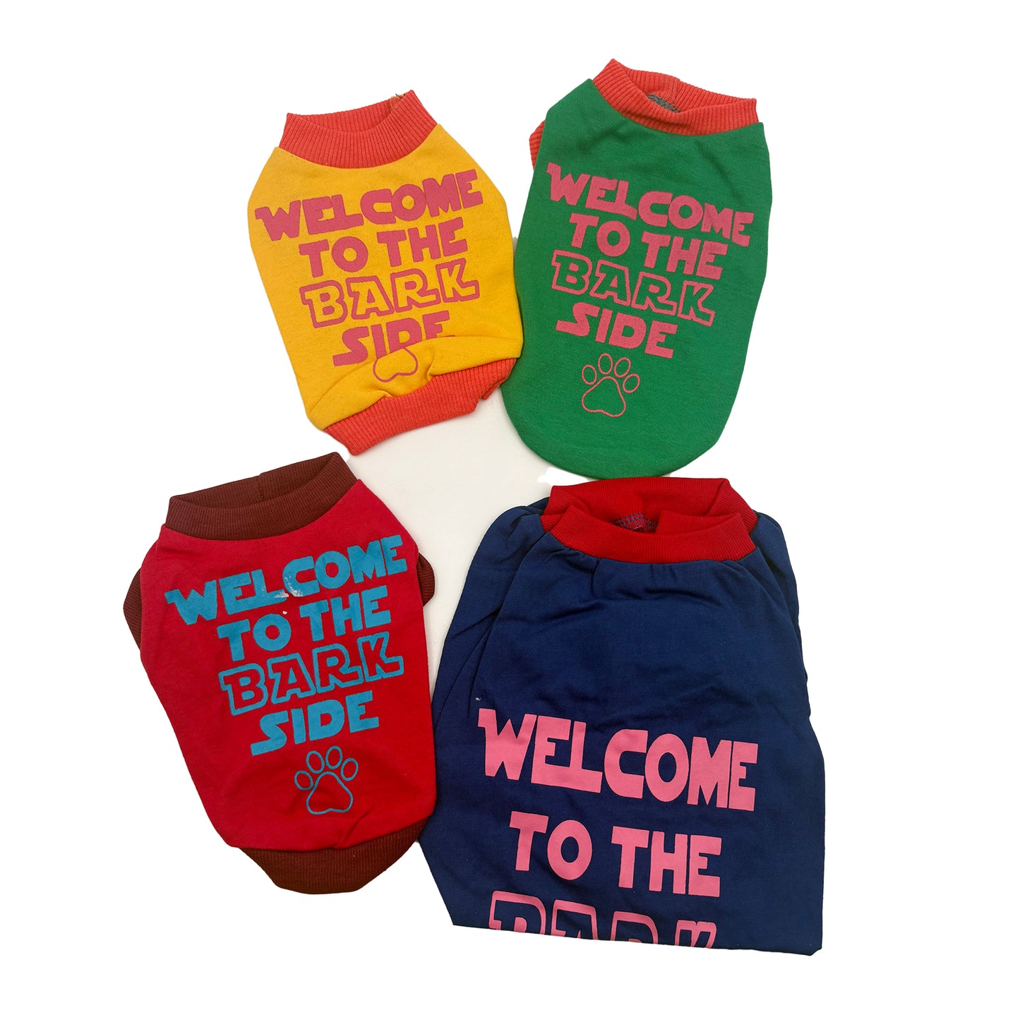 Summer Cotton Dog T-Shirt - Welcome to the Bark Side