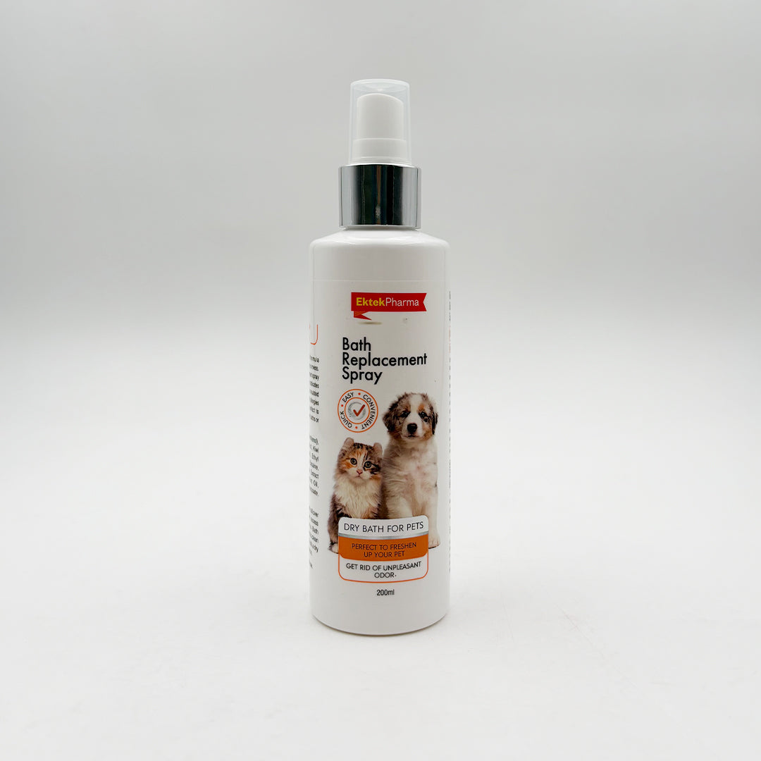 Bath Replacement Spray 200 ml for Dogs and Cats