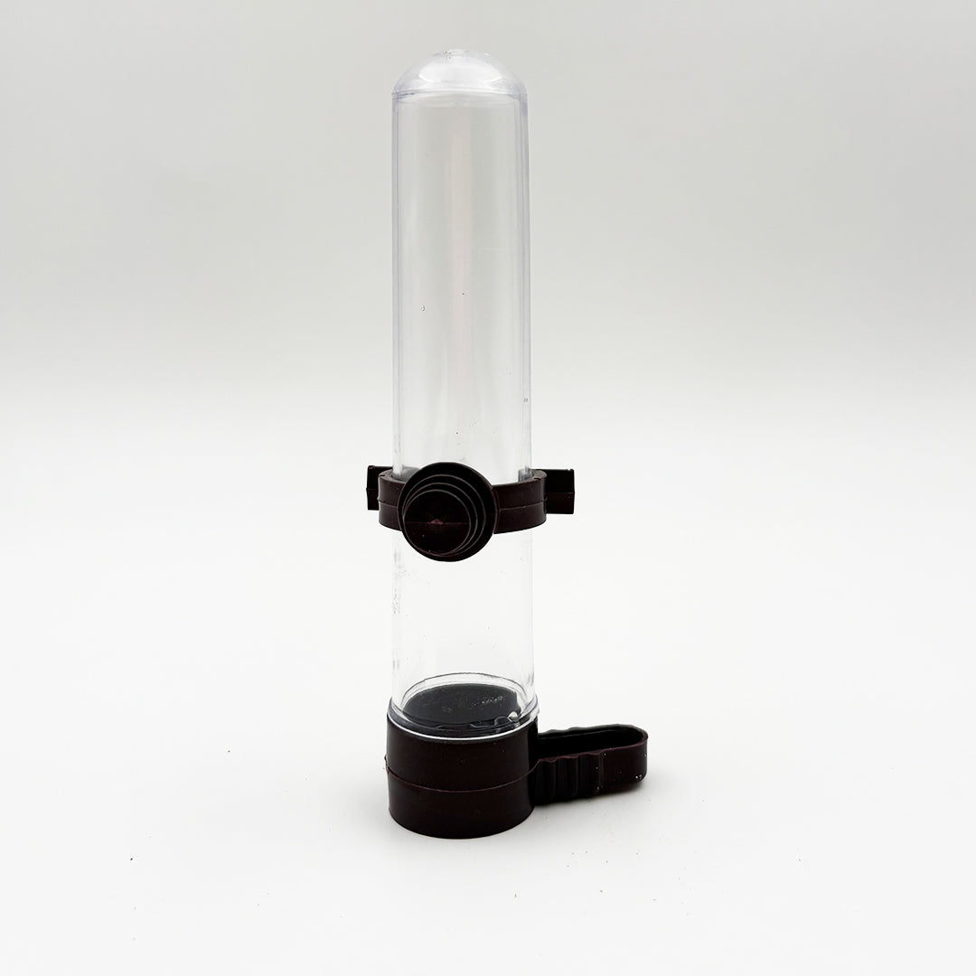 black bird water feeder dispenser