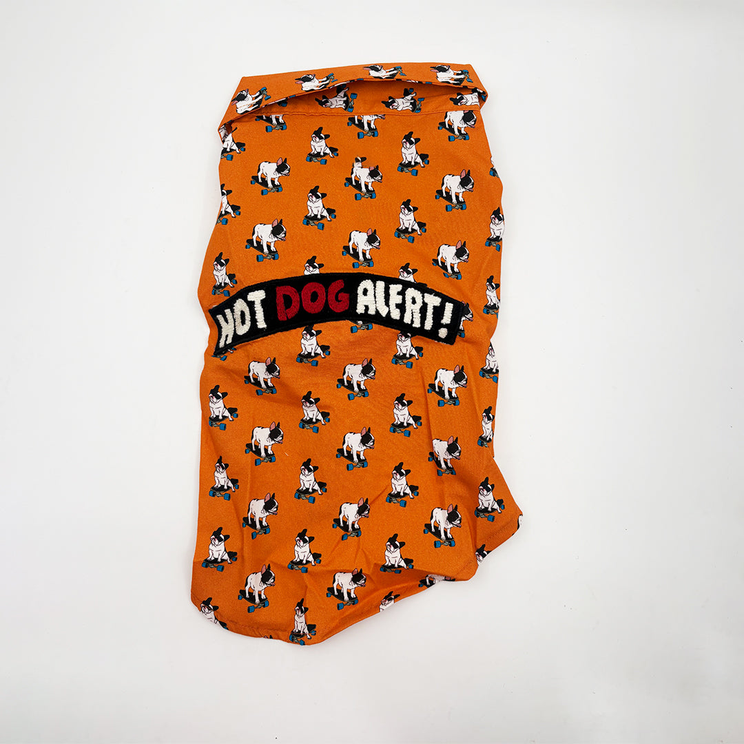 Bulldog Print Shirt for Dog