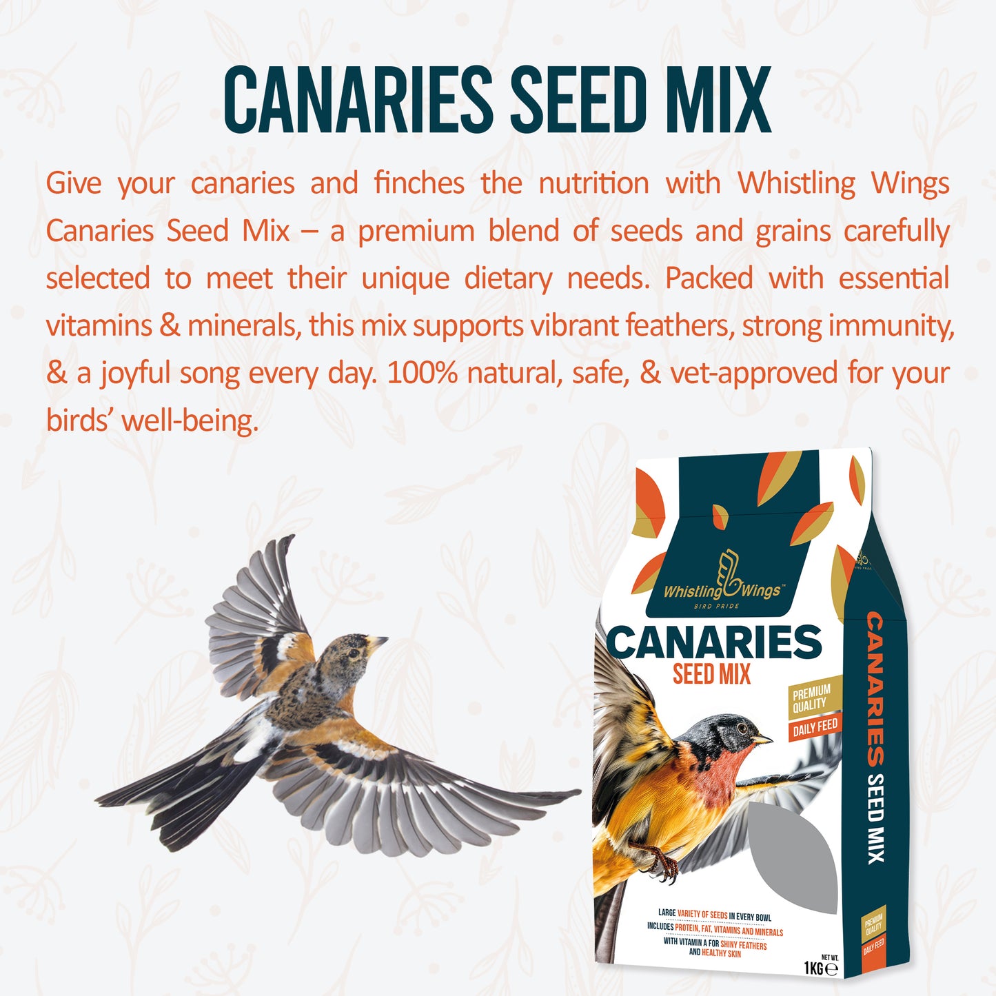 Canary Seed Mix | Premium Bird Feed for Canaries & Finches