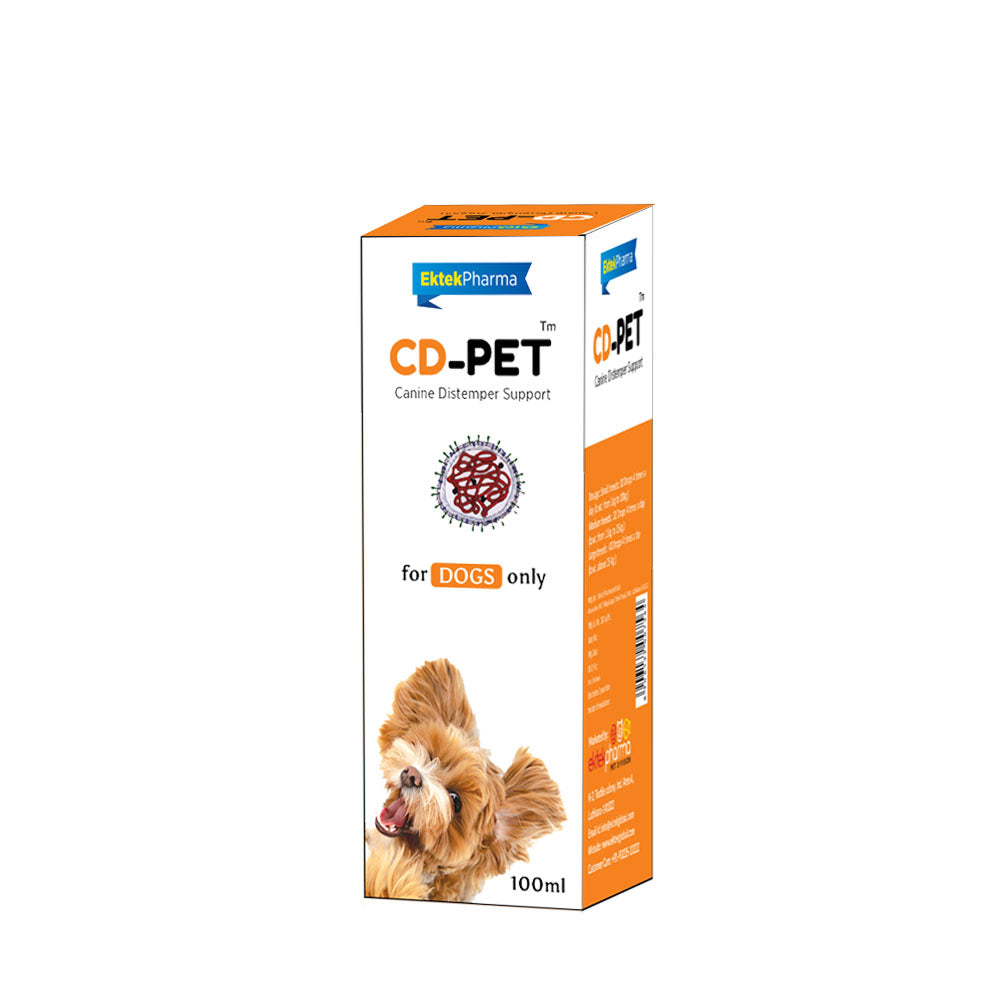 CD-PET DROPS(Care for a Dog Diagnosed with Distemper)100ml(Pack of 2)