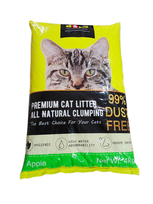 All4pets All Natural Dust Free Cat Litter-4Kg