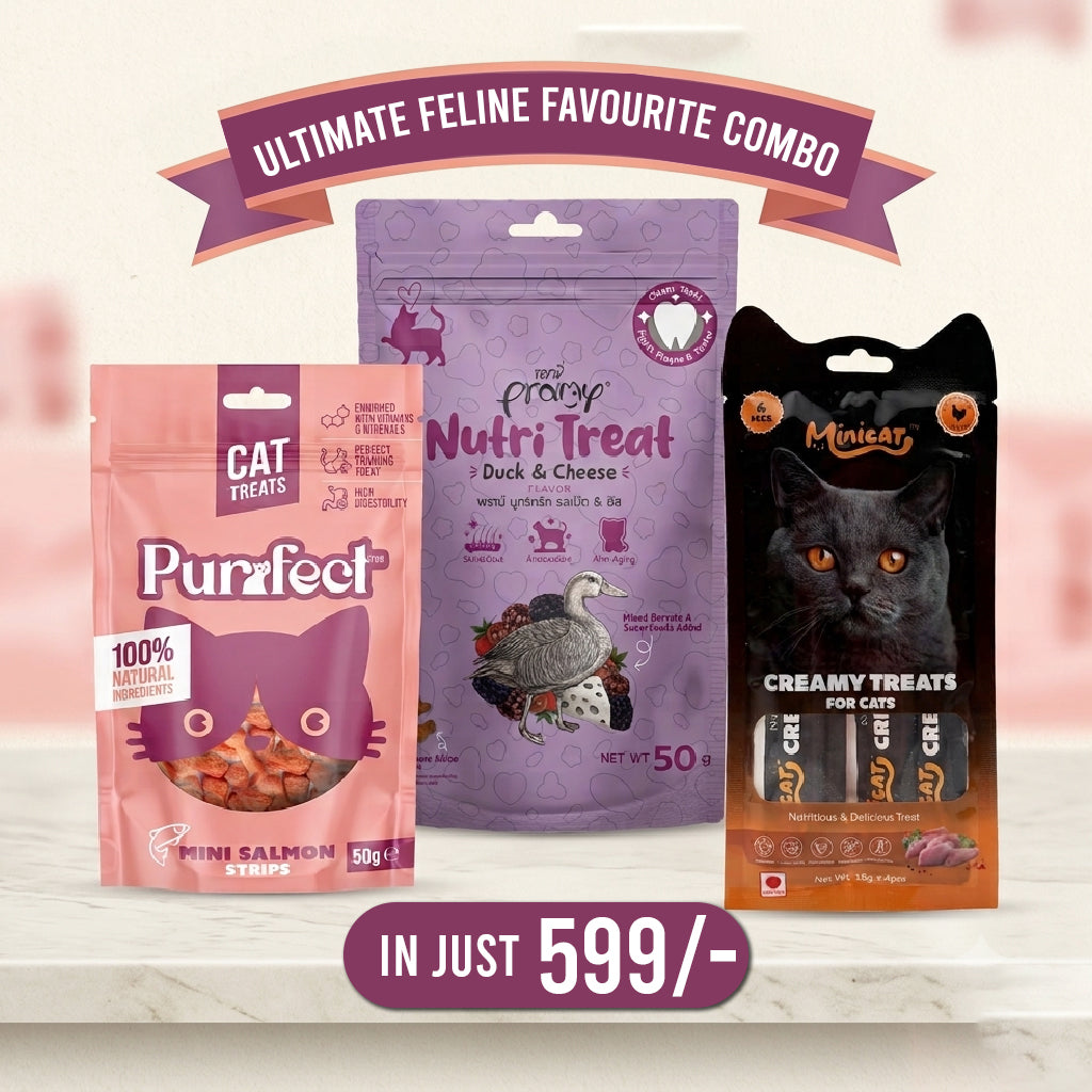 Pramy Nutri Treat Duck & Cheese Flavor | Soft & Creamy Cat Treat (Pack of 2)
