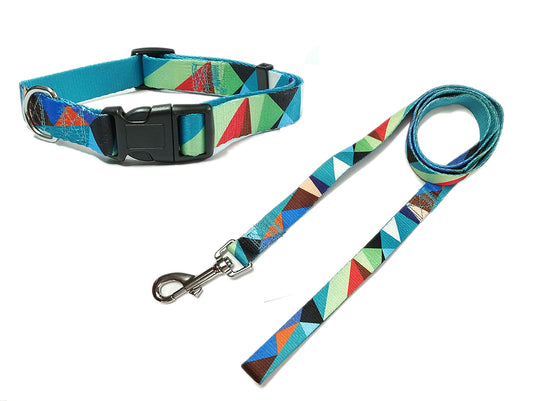 Dog collar and leash set in india
