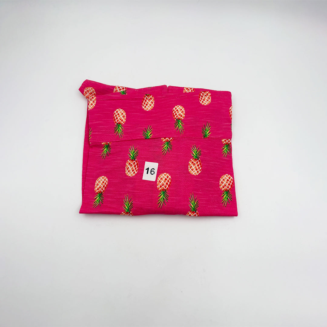 Comfortable Pineapple Print Dog Collar Shirt