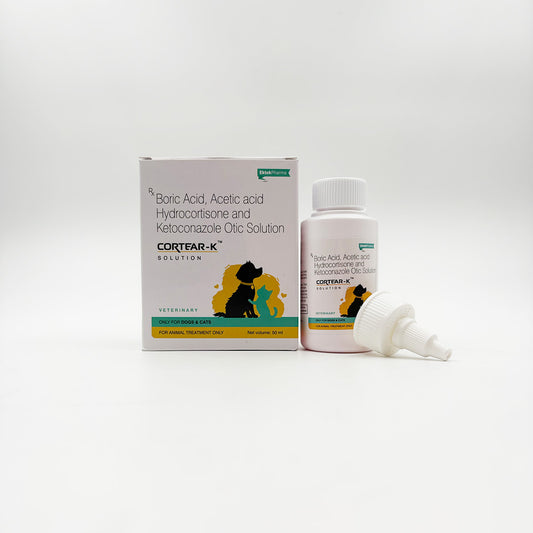 Cortear-K Ear Drops for Dogs & Cats | Ear Infection & Yeast Support