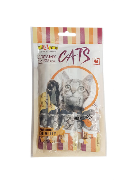 All4pets Creamy Treat For Cats 50 Gm