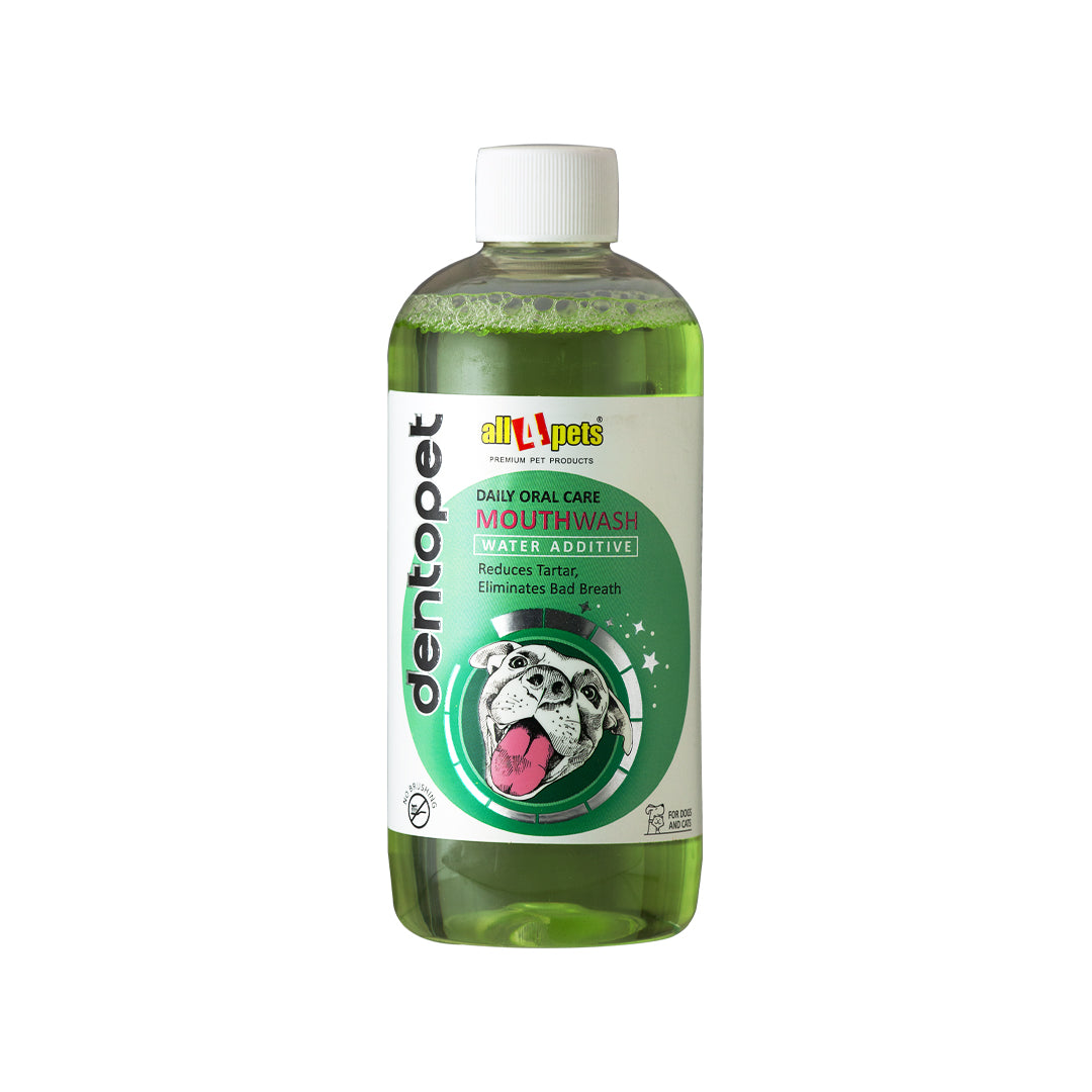 All4pets Dentopet Daily Oral Care Mouthwash For Dogs & Cats-300Ml