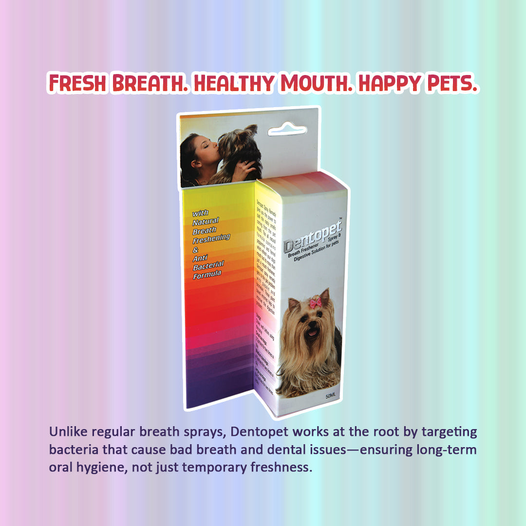 Dentopet Teeth Spray for Dogs & Cats – 50 ml