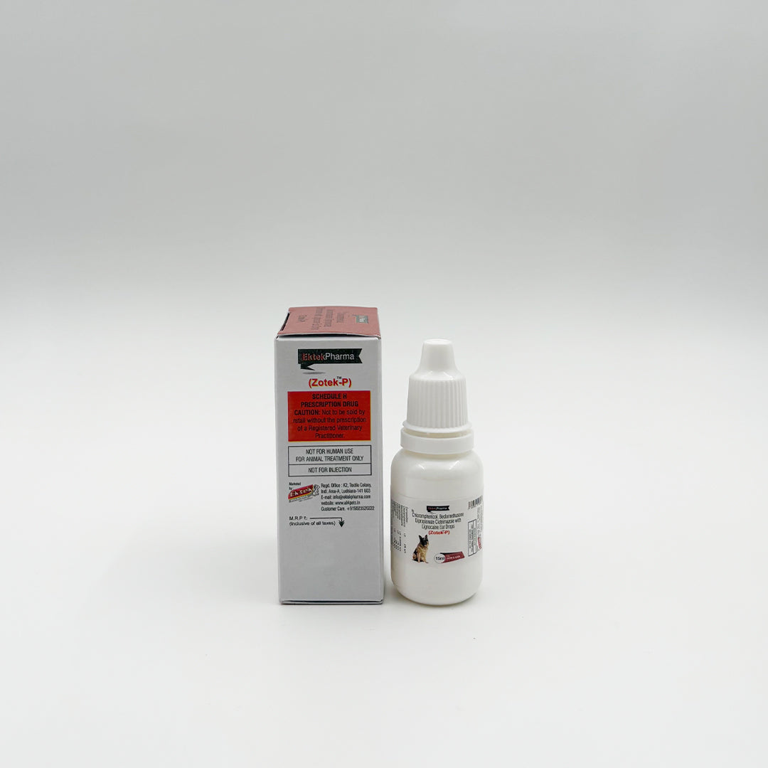 Dog ear infection antifungal drops for external use