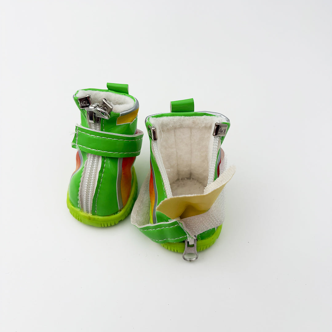 Durable dog paw protector boots for outdoor walks