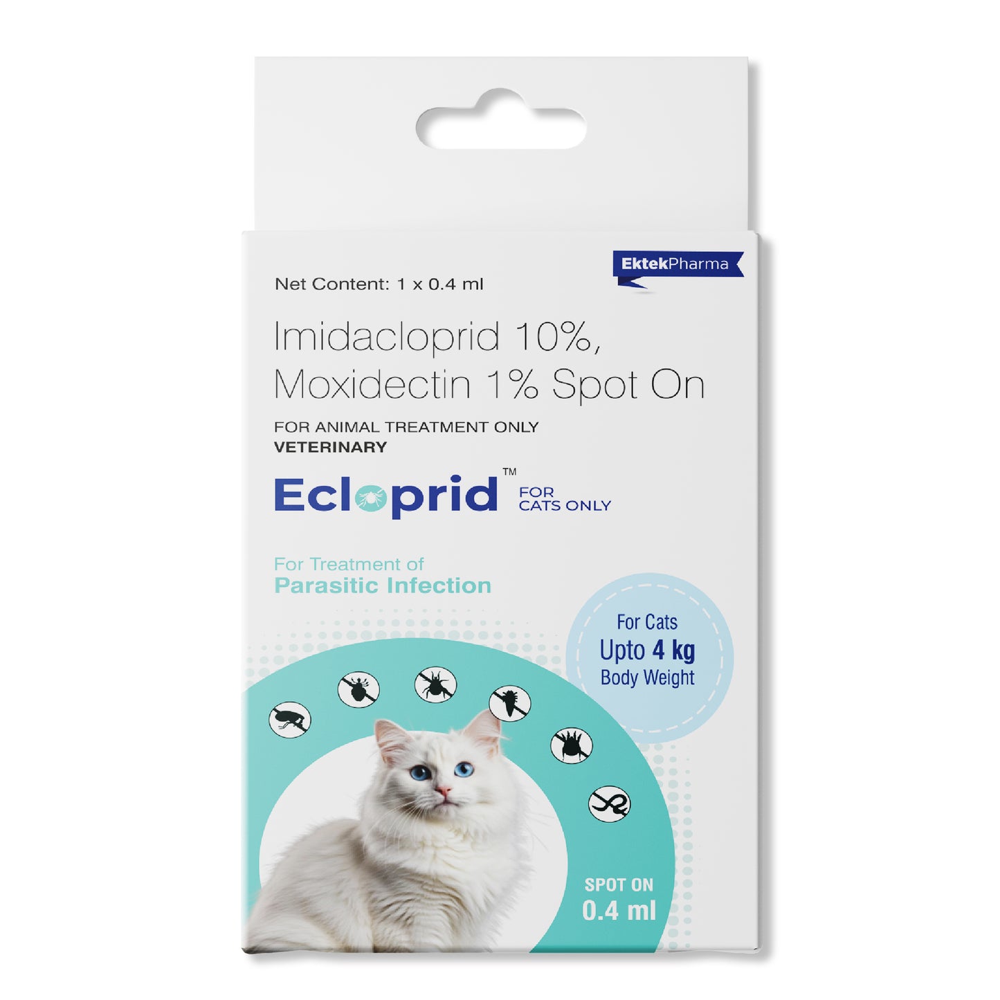 Ecloprid Spot-On for Cats 0.40 ml