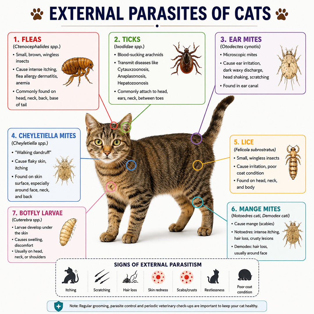 symptoms of Ecloprid Spot-On for Cats