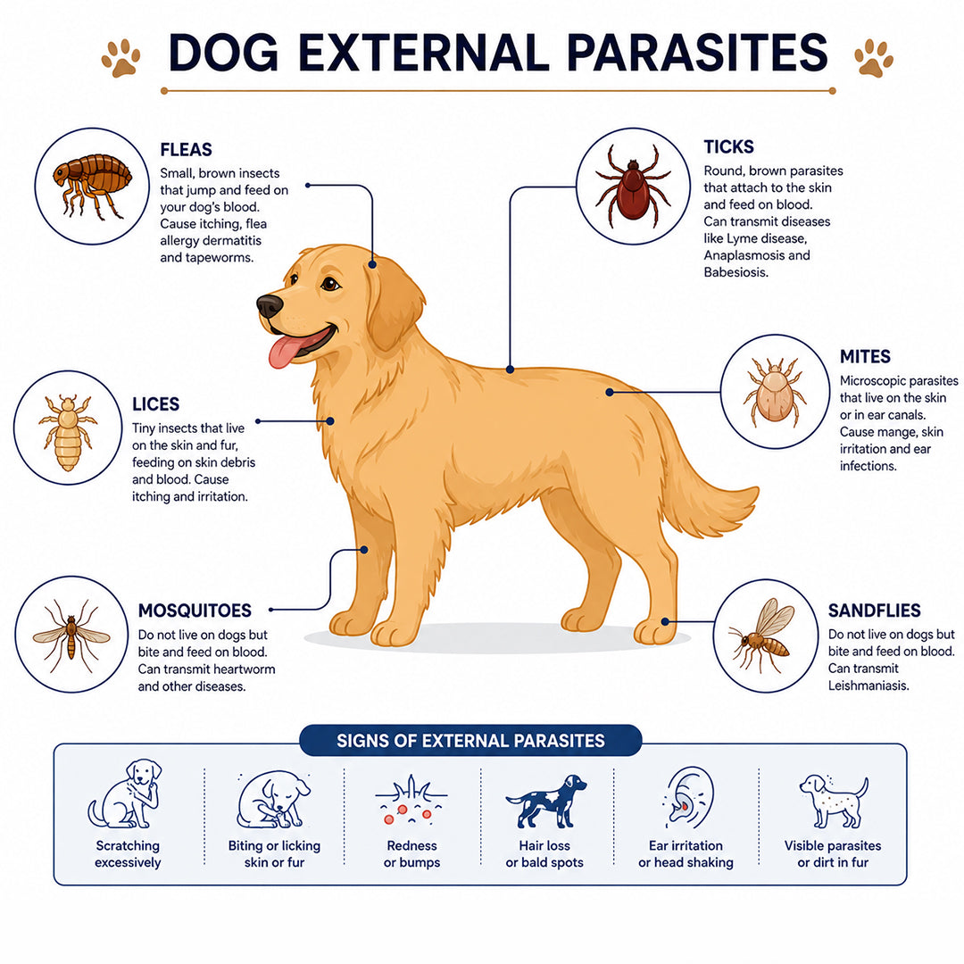 Ecloprid Spot-on for Dogs | Flea & Tick Control