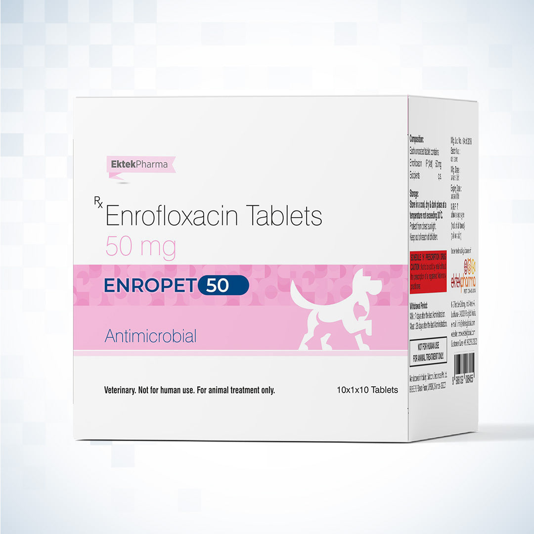 Enropet Tablets 50 mg for dogs and cats