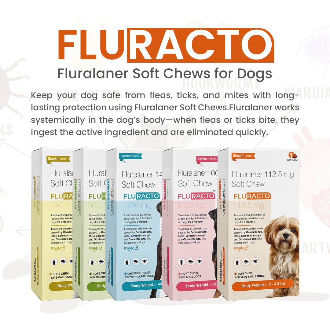 soft chews for dog and cats for tick flea