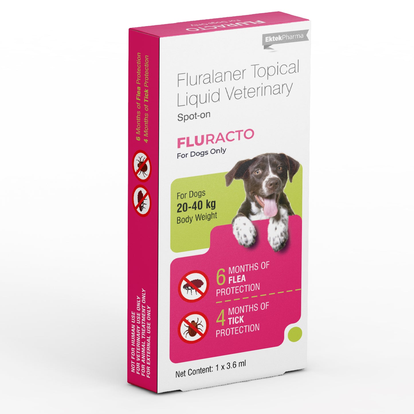 Fluracto Spot-On for Dogs 3.60ml