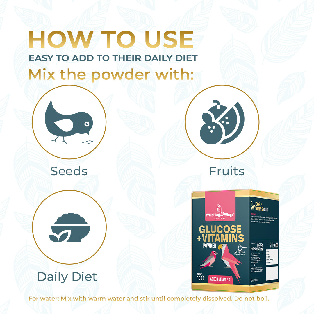 How to use Glucose + Vitamins Powder
