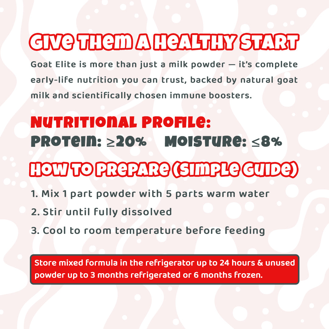 Goat Elite Milk Replacer for Puppies & Kittens – Complete Nutrition Formula