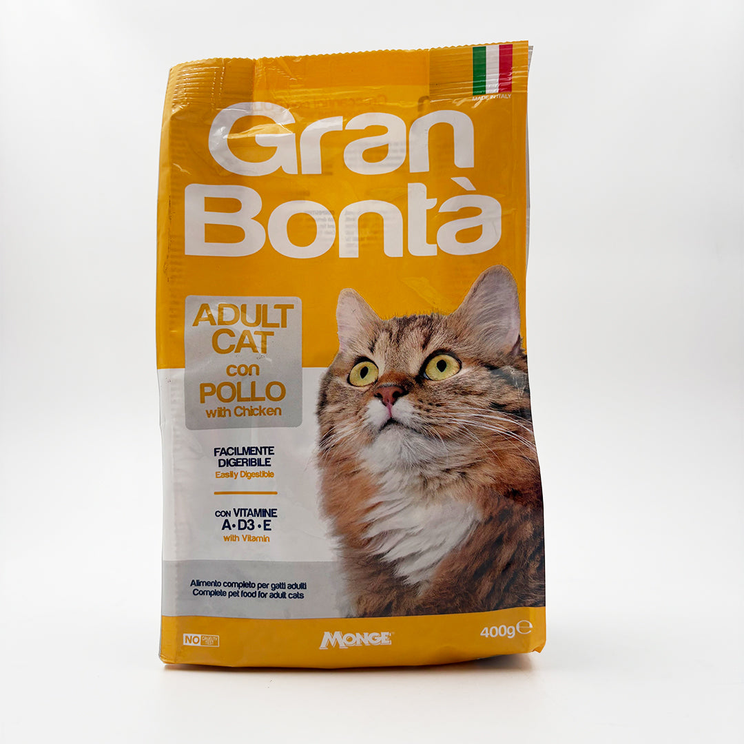 Gran Bontà Adult Cat Food Croquettes 400g (Pack of 2)