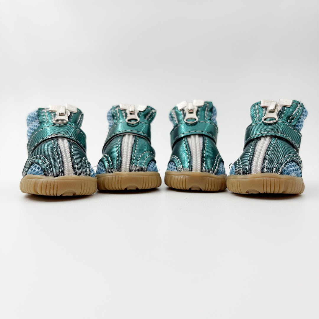 Green_blue_boots_for_dogs_and_puppies
