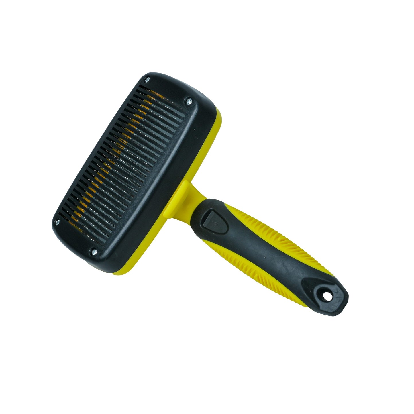 All4pets Self Cleaning Slicker Brush with Push Button