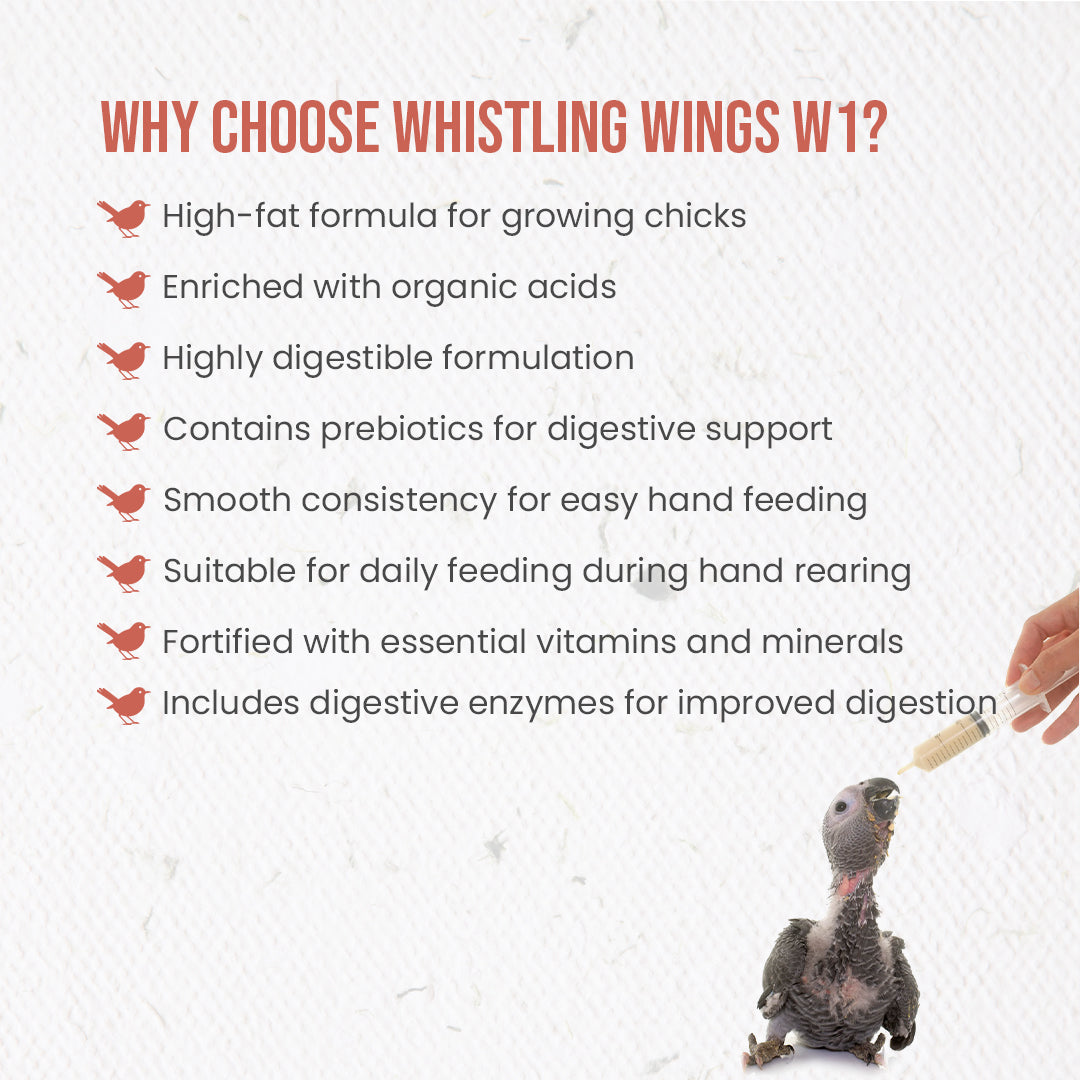 Why choose whistling wings bird formula
