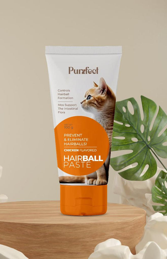 Purrfect Hairball Paste Chicken Flavored-100gm