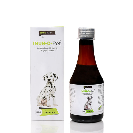 Imun-O-Pet Syrup bottle 200ml pack of 2