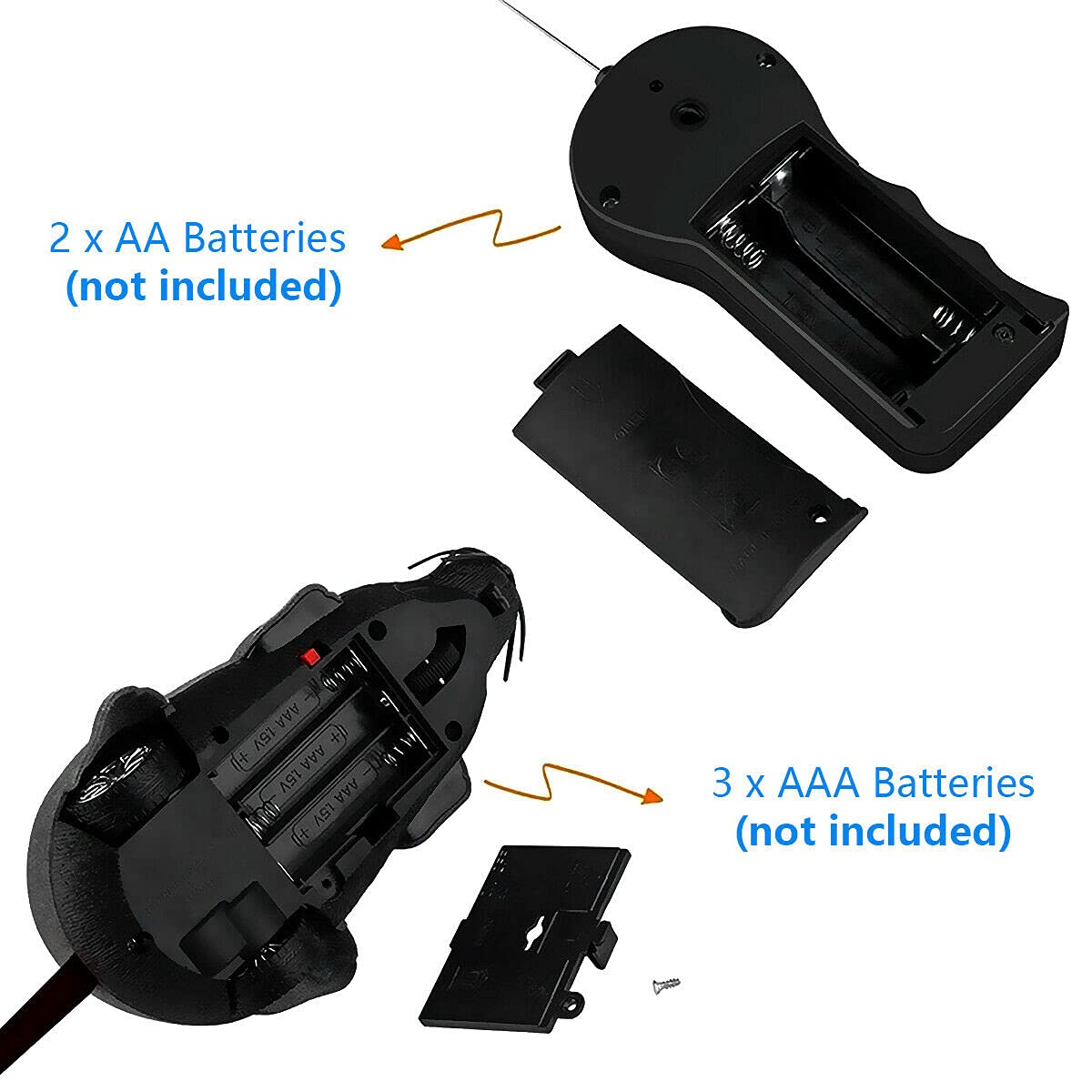 Interactive cat toy with remote control for daily exercise