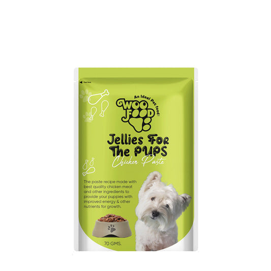 WooFood Chicken Paste (Jellies for Pups) -70gm ( Pack of 5)