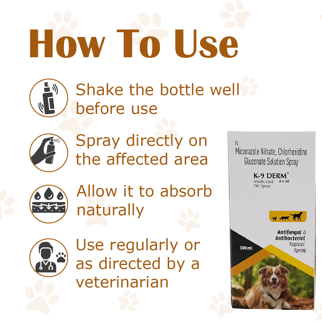 K-9 Derm Pet Spray – 100 ml