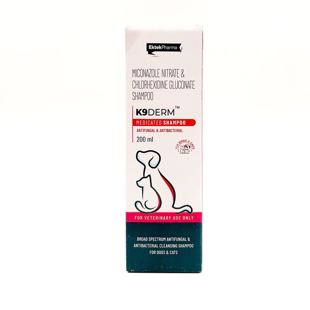 Antifungal Shampoo for Dogs k9 derm