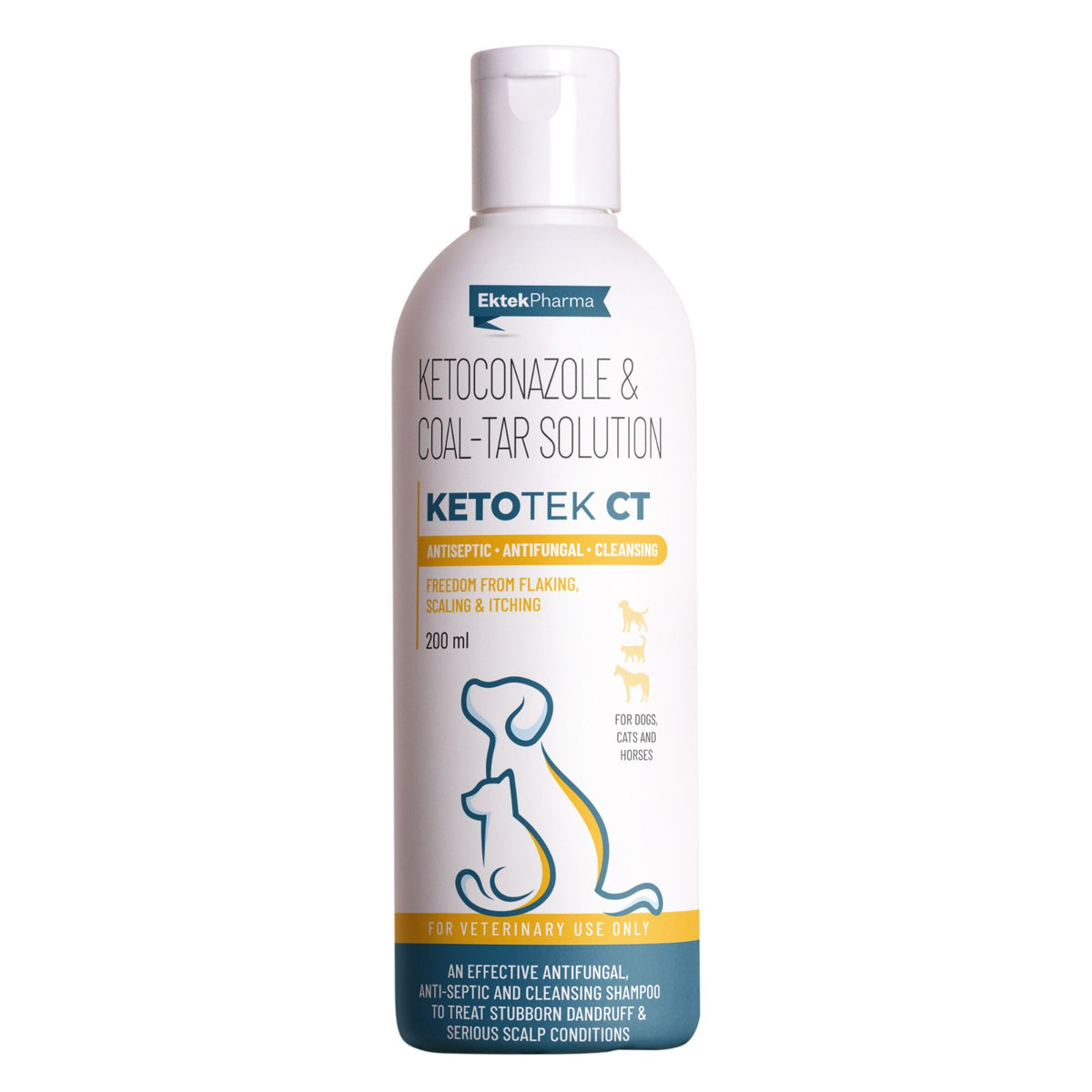 Ketotek CT Shampoo for dogs dandruff