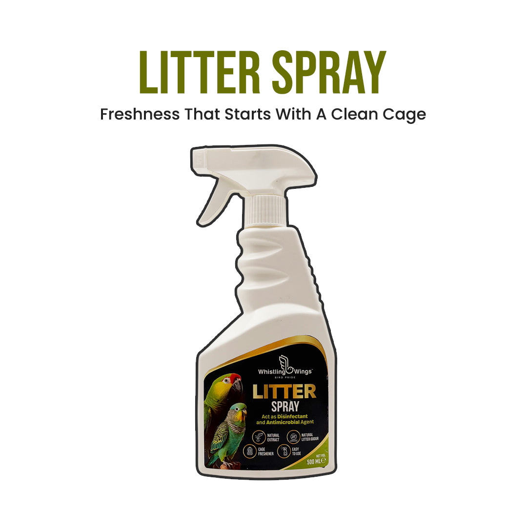 Bird Litter Spray 500ml | Cage Freshener