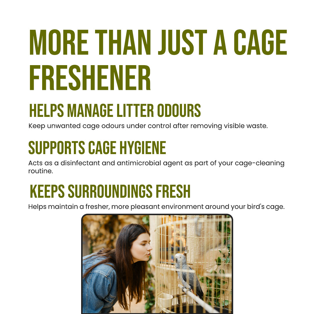 Bird Litter Spray 500ml | Cage Freshener