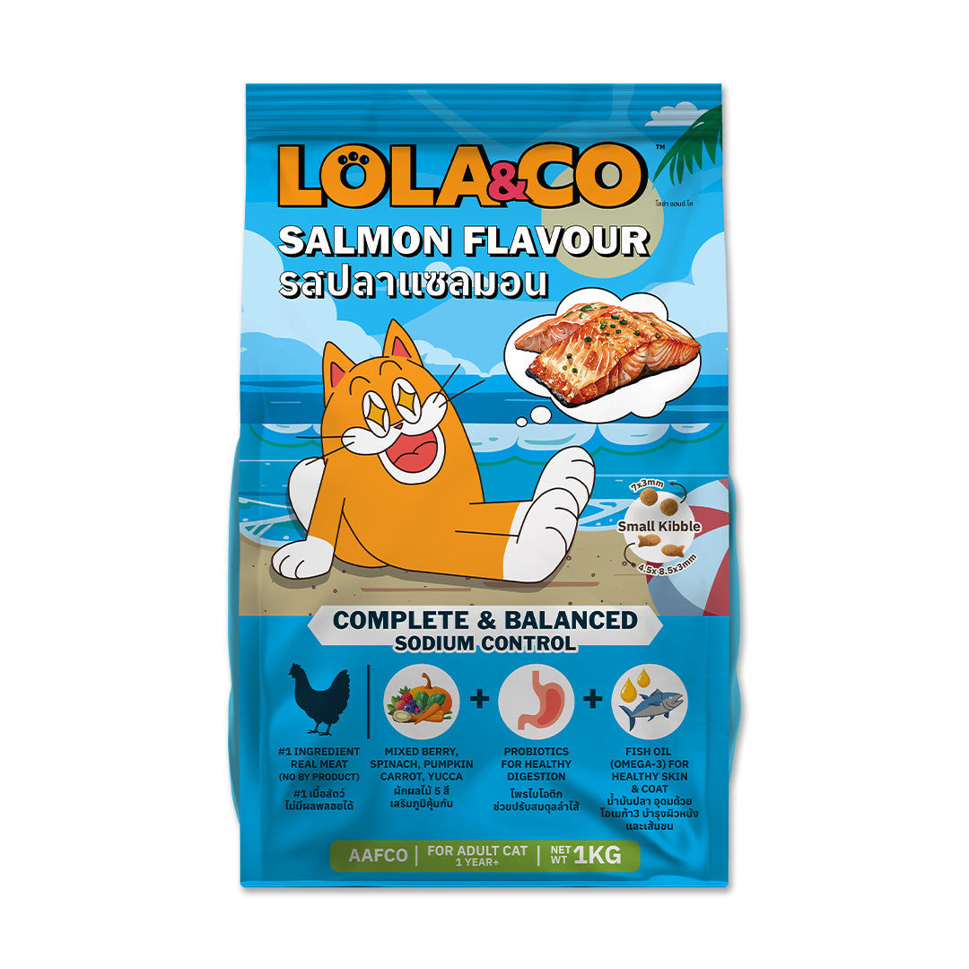 LOLA & CO Adult Cat Dry Food | Complete & Balanced Cat Kibble