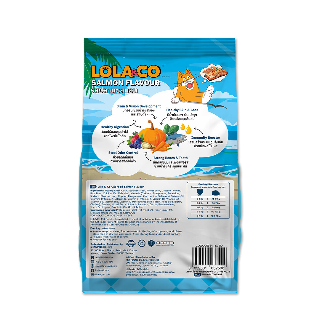 LOLA & CO Adult Cat Dry Food | Complete & Balanced Cat Kibble