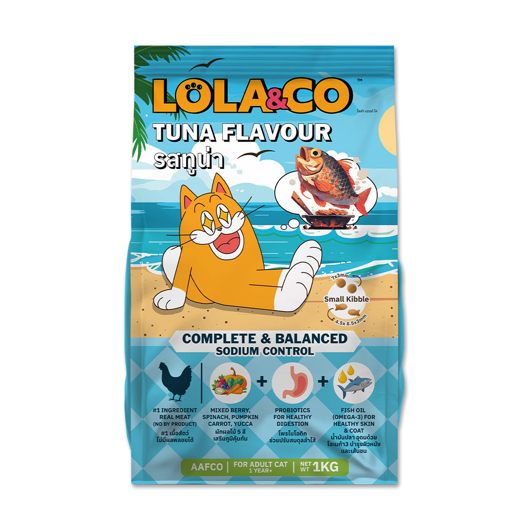 LOLA & CO Adult Cat Dry Food | Complete & Balanced Cat Kibble