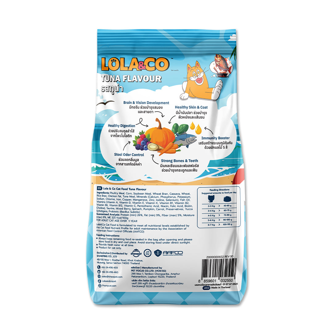 LOLA & CO Adult Cat Dry Food | Complete & Balanced Cat Kibble