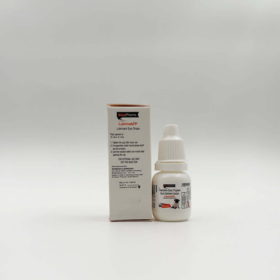 Dry Eye Lubricant Drops for Dogs and Cats