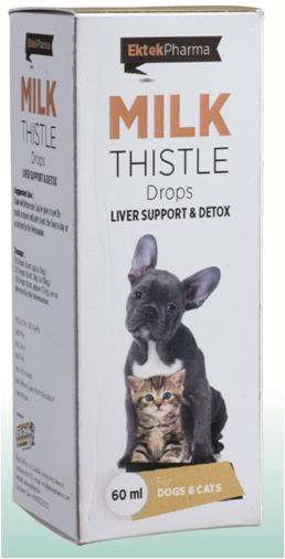 Milk Thistle Drops-60ml (Pack of 2) for Liver Support and Detox