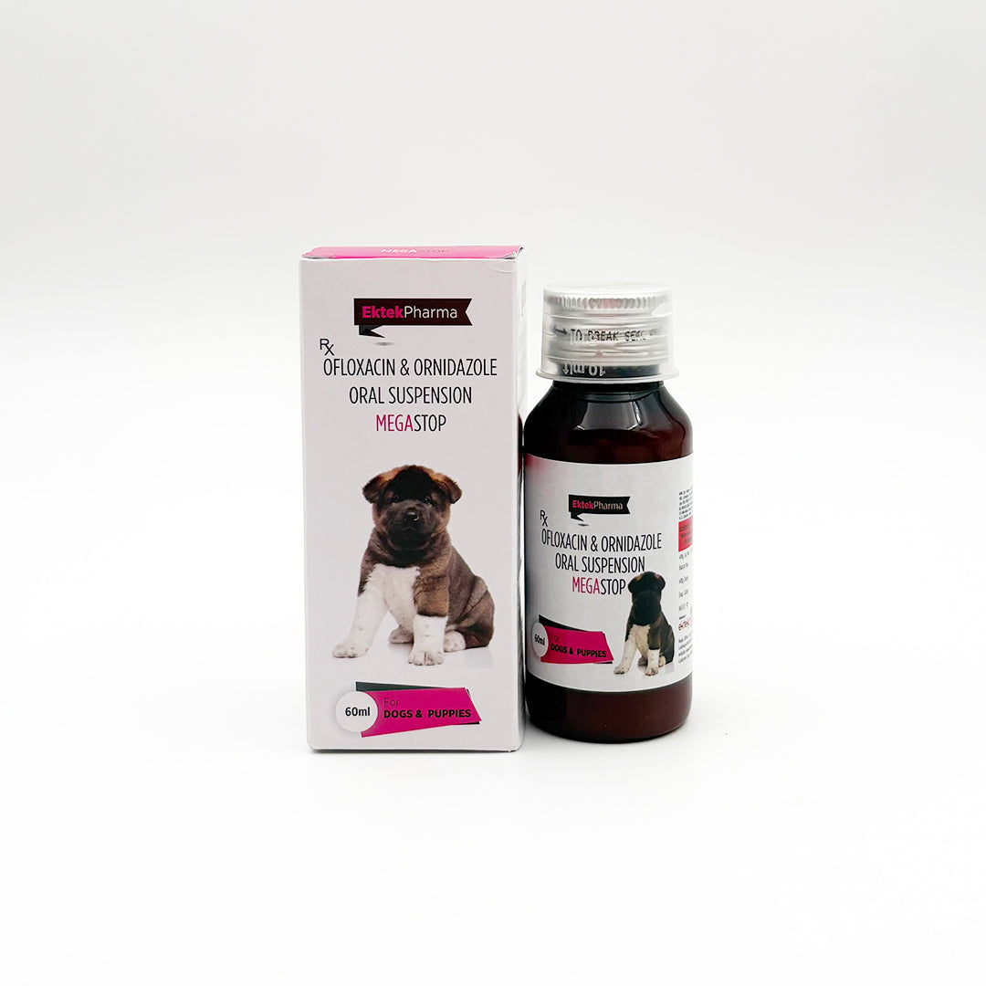 Mega Stop Syrup for Dogs and Puppies (60ml) Pack of 2