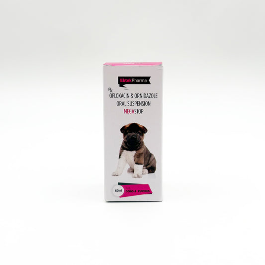 Mega Stop Syrup for Dogs and Puppies (60ml) Pack of 2