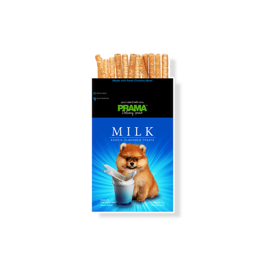 Prama Milk Exotic Flavoured Dog Treats 70g (Pack of 2)