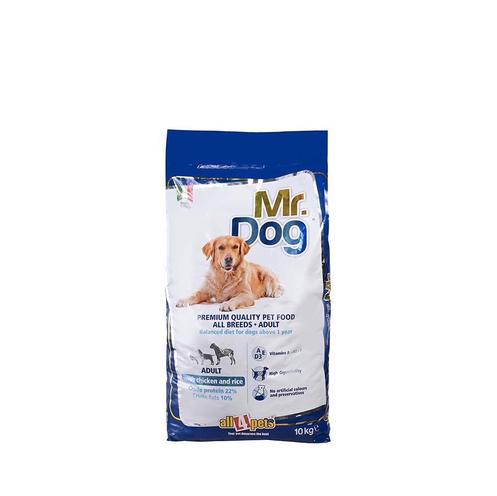 Mr. Dog All Breed Adult With Chicken & Rice Adult Dog Food