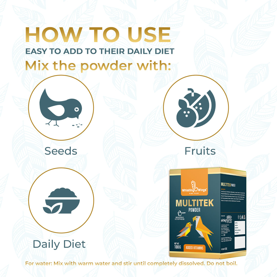 how to use Multitek Powder
