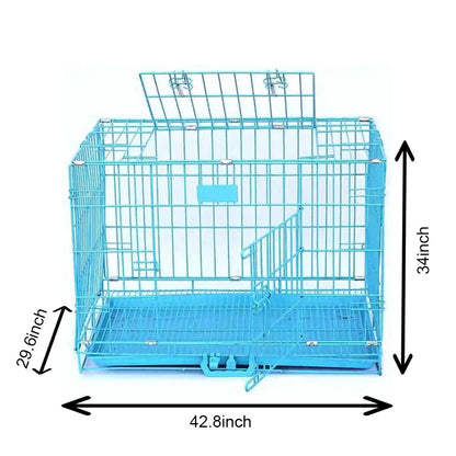 All4pets Cages For Dogs and Cats (Sturdy metal construction)- Available in 4 Sizes