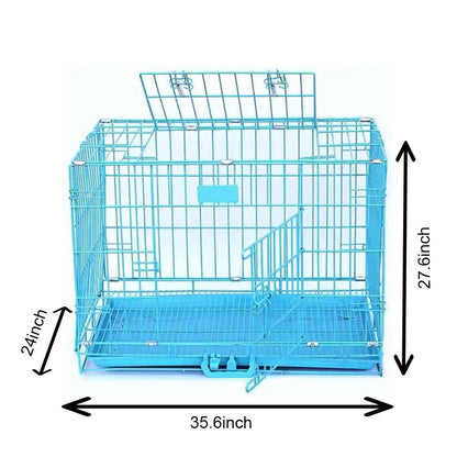 All4pets Cages For Dogs and Cats (Sturdy metal construction)- Available in 4 Sizes